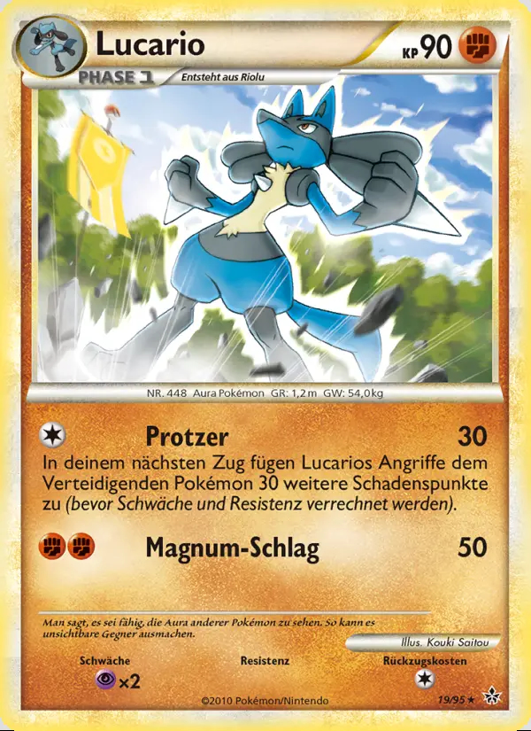 Image of the card Lucario