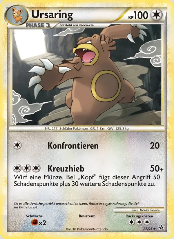 Image of the card Ursaring