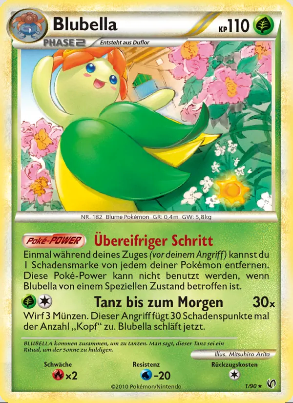 Image of the card Blubella