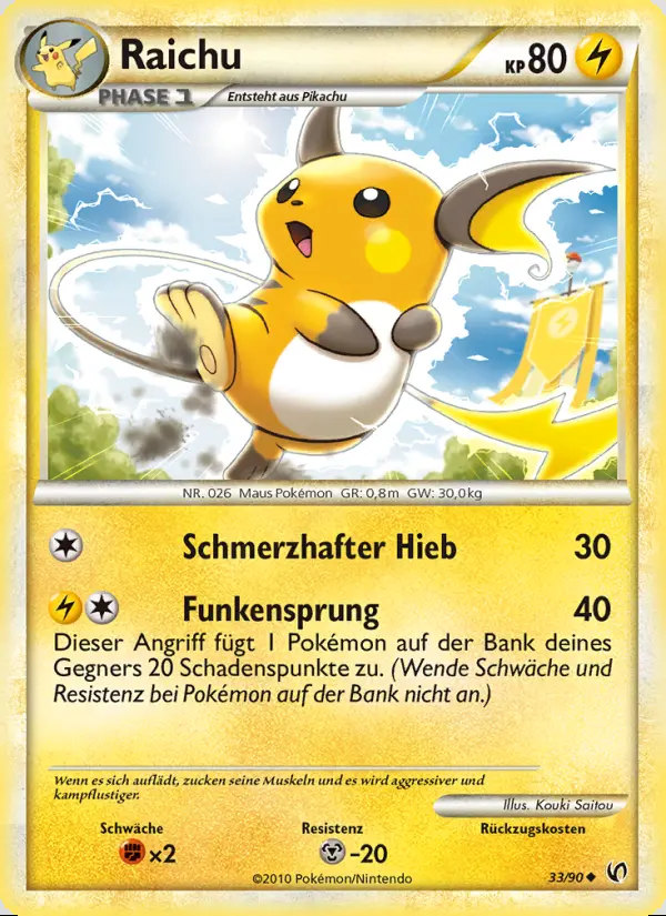 Image of the card Raichu