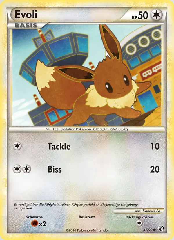 Image of the card Evoli