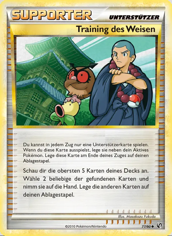 Image of the card Training des Weisen