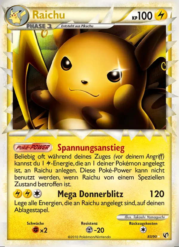 Image of the card Raichu