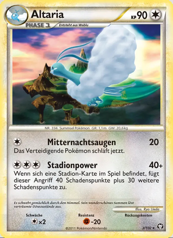 Image of the card Altaria