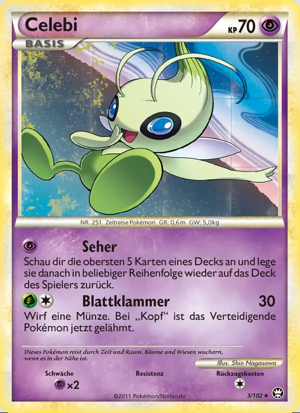 Image of the card Celebi