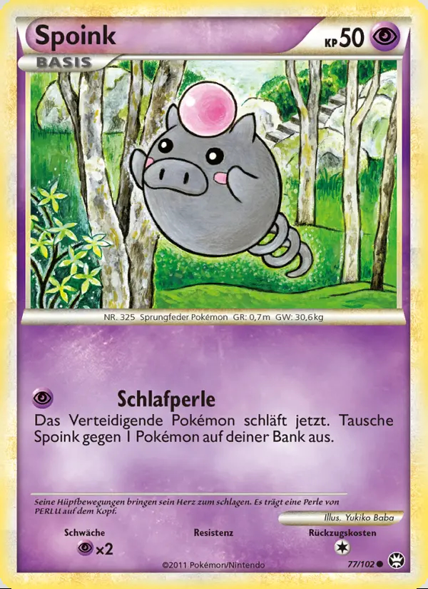 Image of the card Spoink