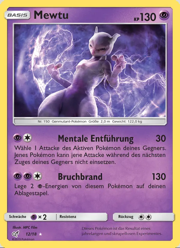 Image of the card Mewtu