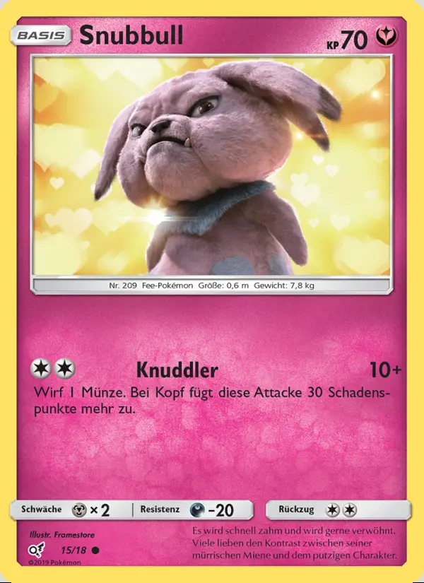 Image of the card Snubbull