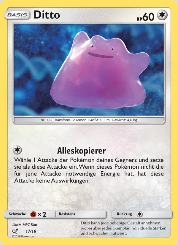 Image of the card Ditto