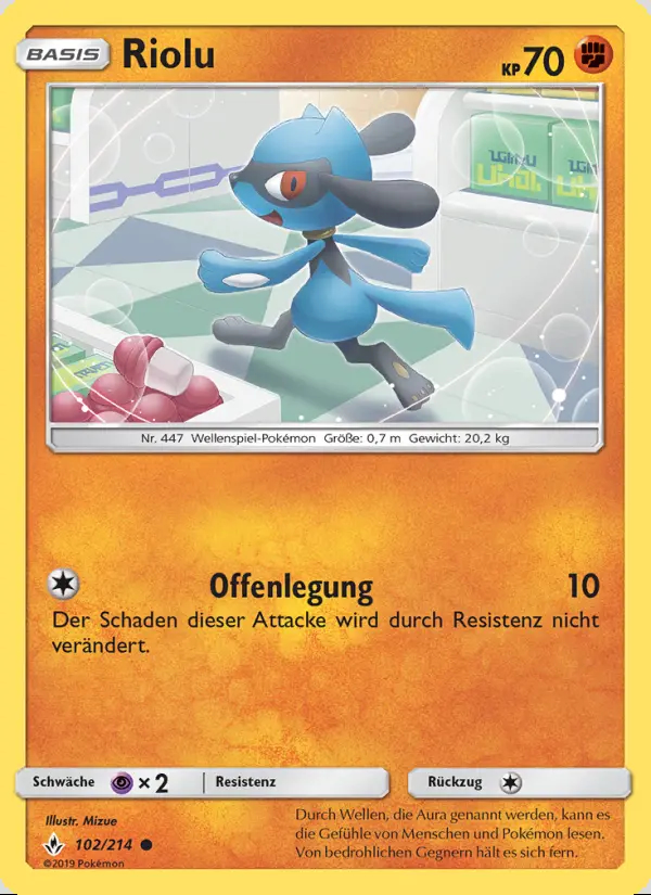 Image of the card Riolu