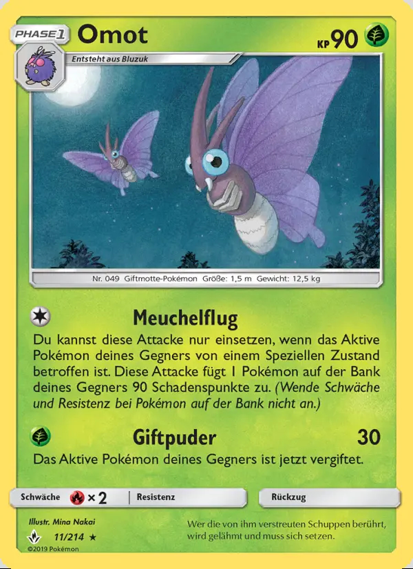 Image of the card Omot