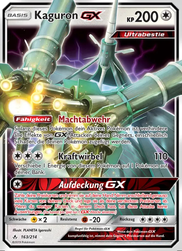 Image of the card Kaguron GX