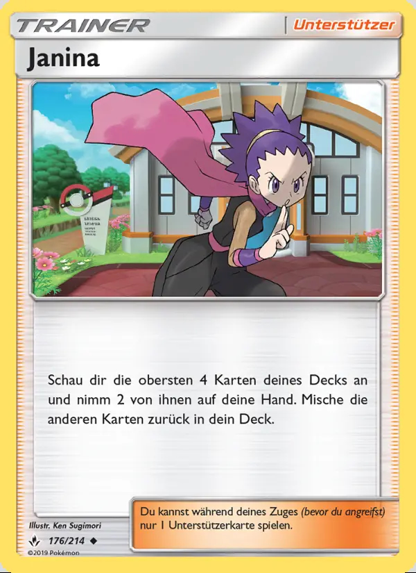 Image of the card Janina