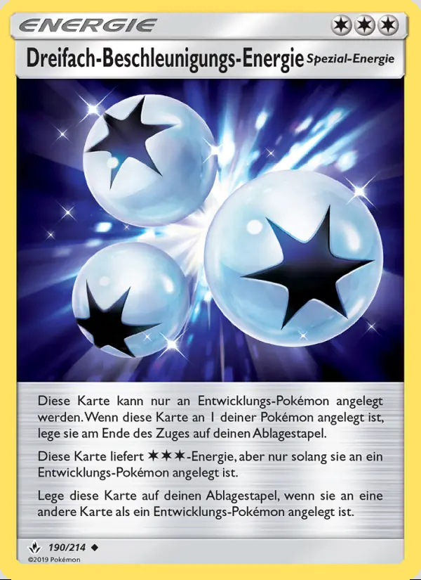 Image of the card Dreifach-Beschleunigungs-Energie