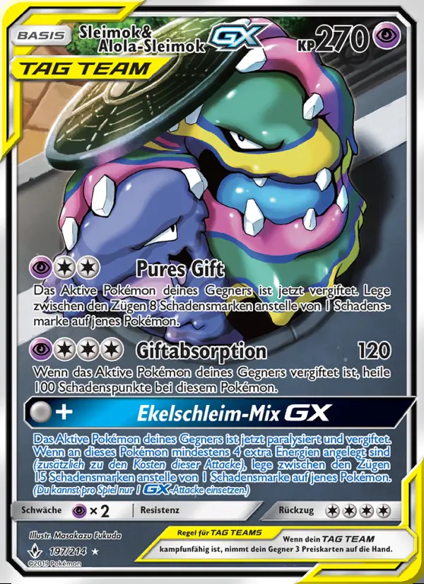 Image of the card Sleimok & Alola-Sleimok GX