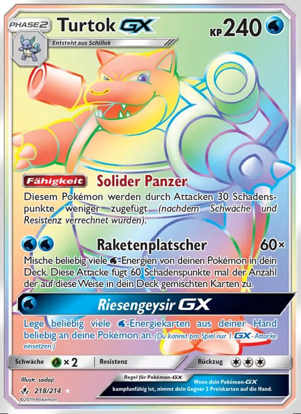 Image of the card Turtok GX