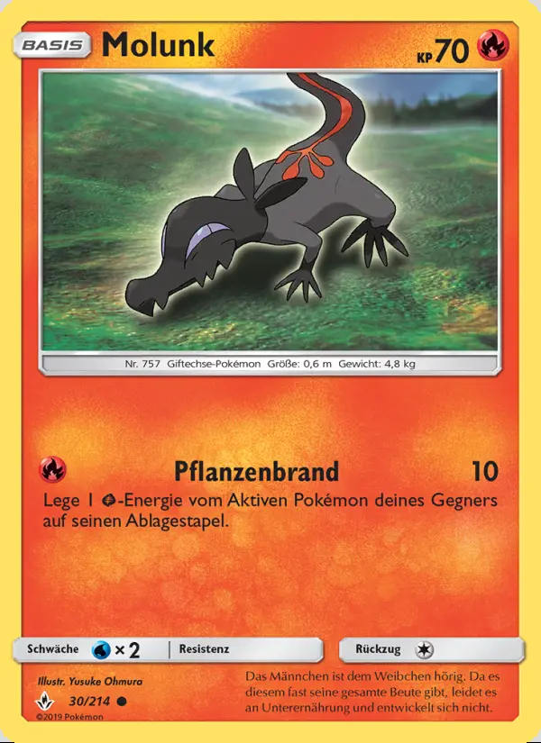 Image of the card Molunk