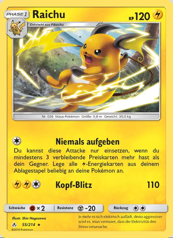 Image of the card Raichu