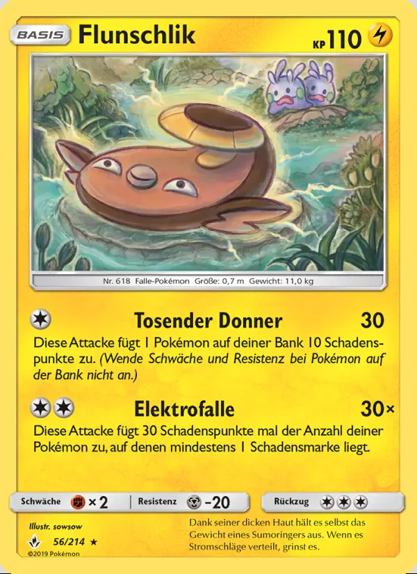 Image of the card Flunschlik