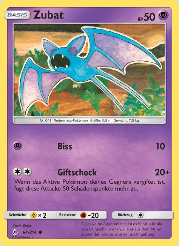 Image of the card Zubat