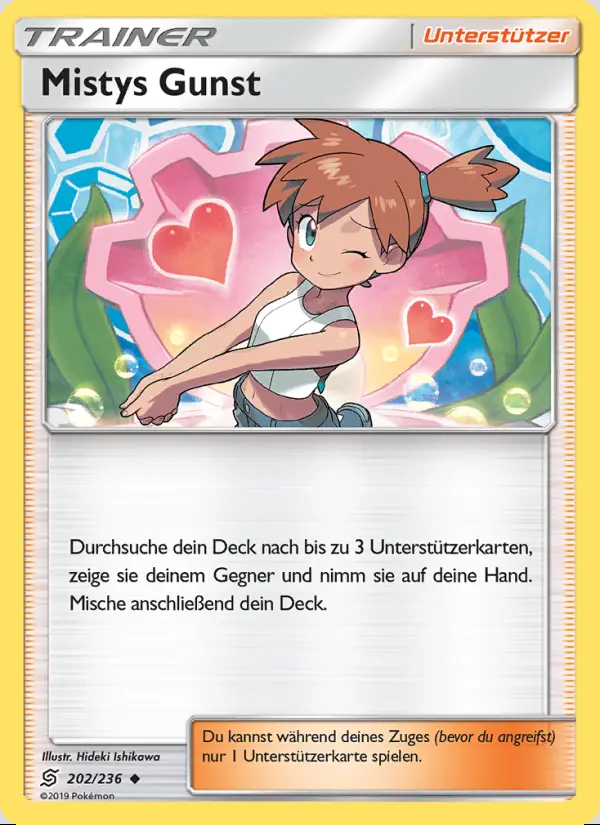 Image of the card Mistys Gunst