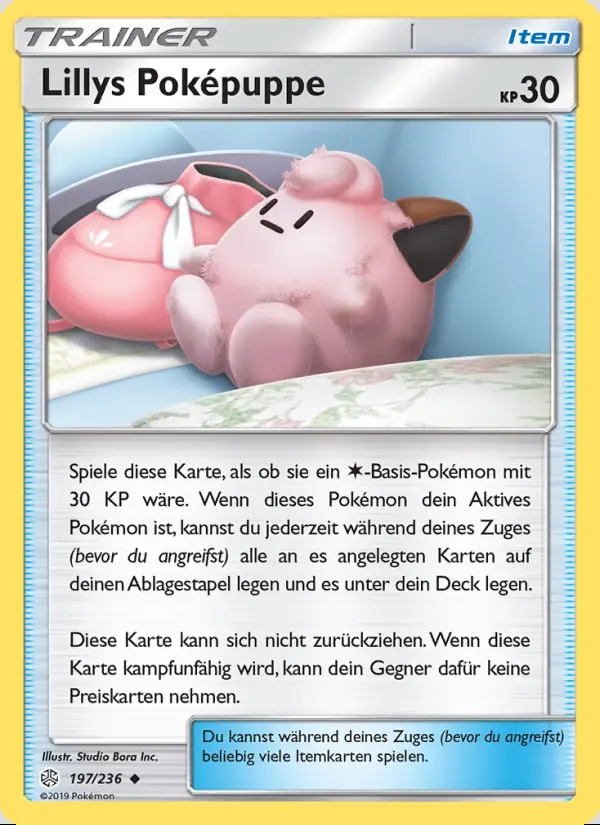 Image of the card Lillys Poképuppe