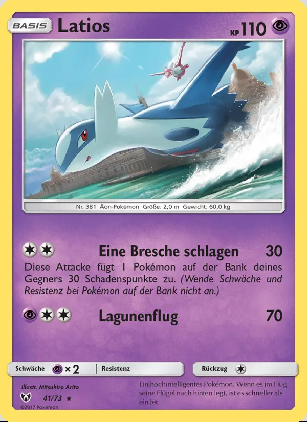 Image of the card Latios