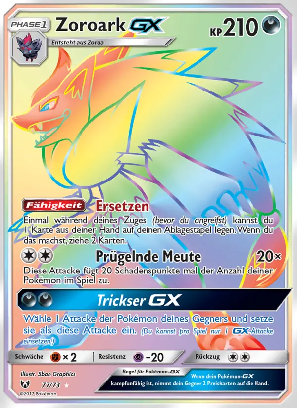 Image of the card Zoroark GX