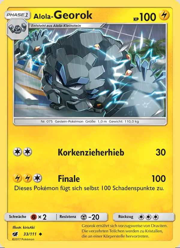 Image of the card Alola-Georok