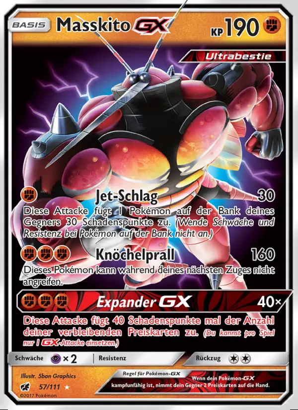 Image of the card Masskito GX