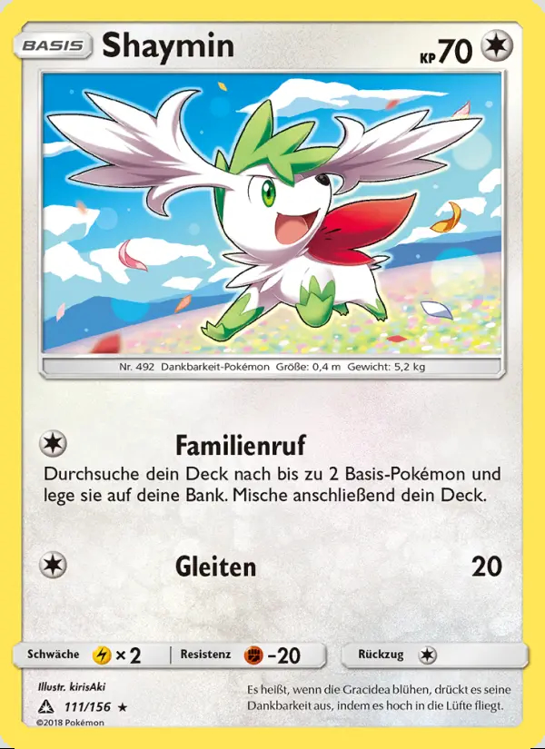 Image of the card Shaymin