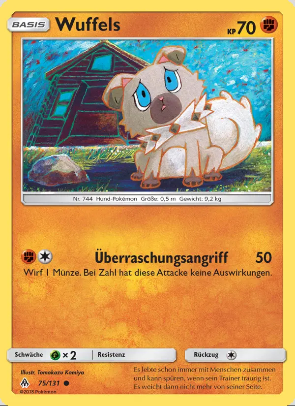 Image of the card Wuffels