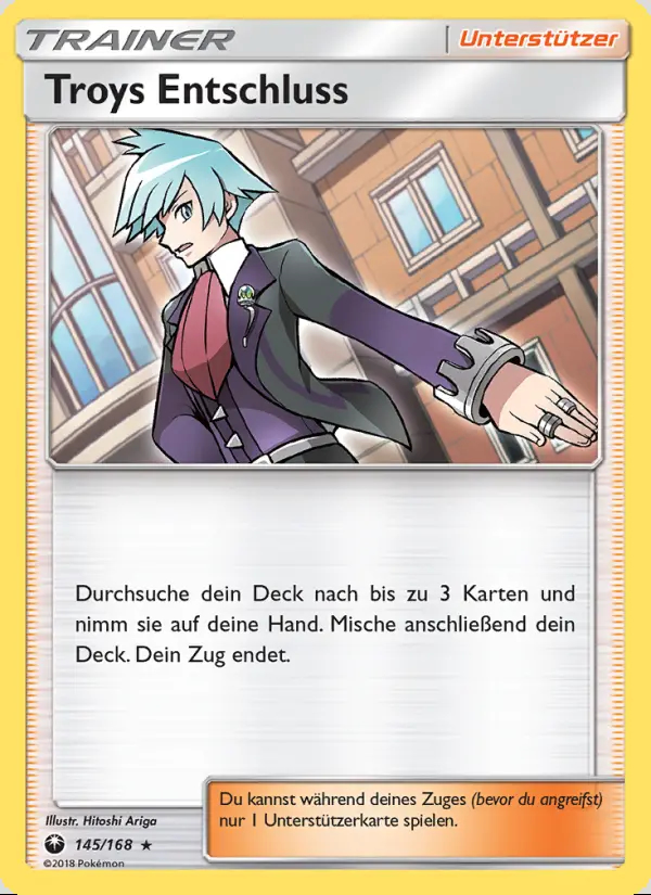 Image of the card Troys Entschluss