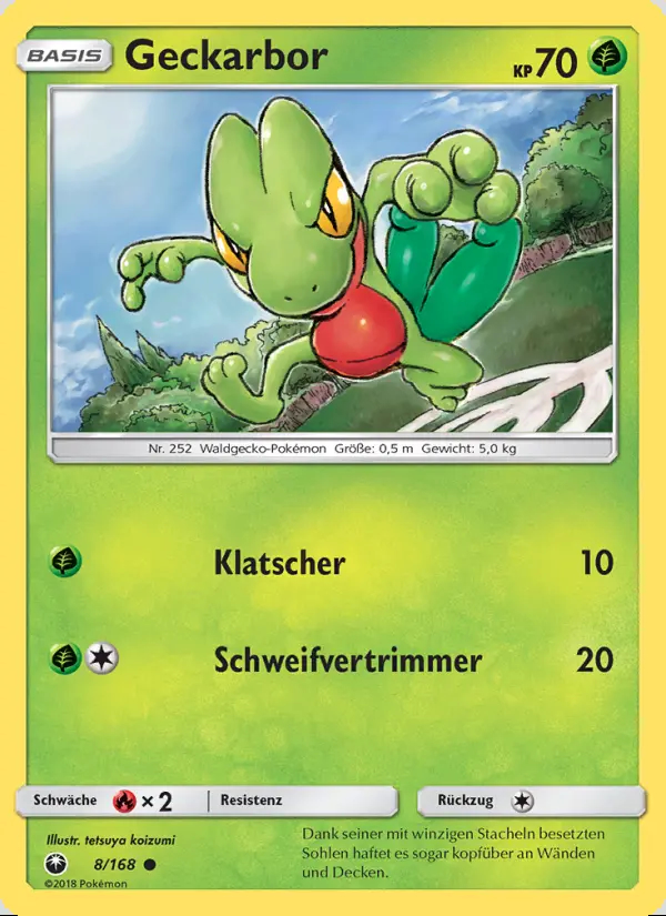 Image of the card Geckarbor