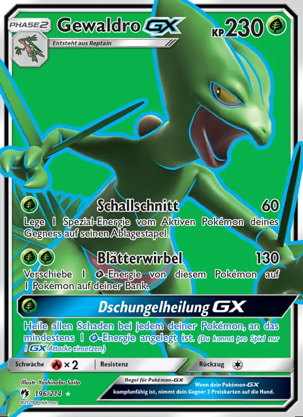 Image of the card Gewaldro GX