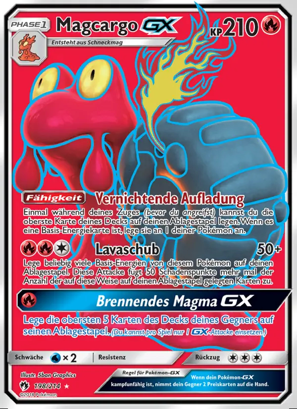 Image of the card Magcargo GX