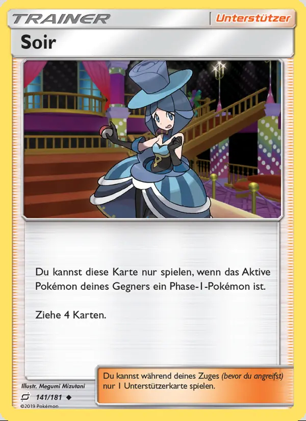 Image of the card Soir