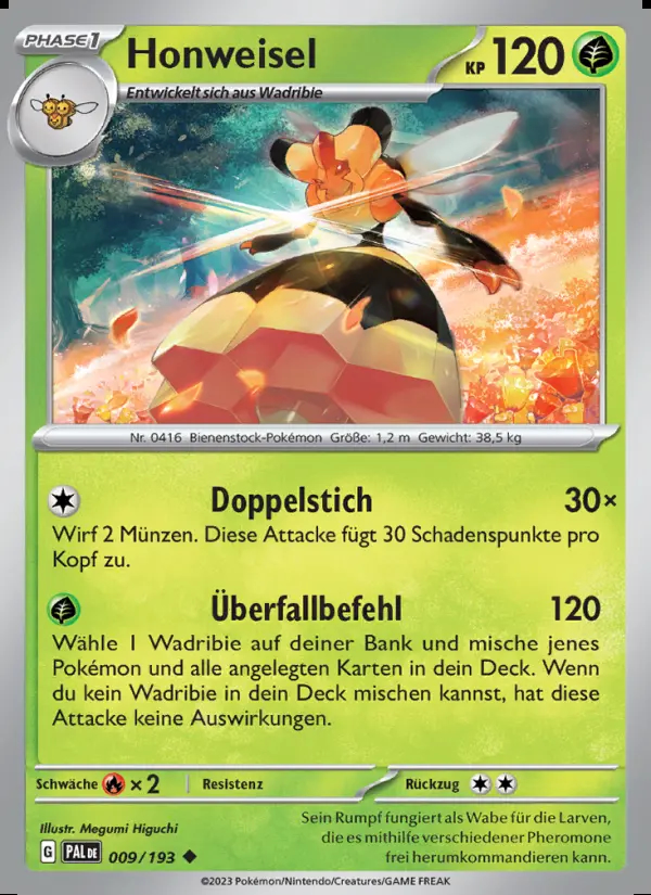 Image of the card Honweisel