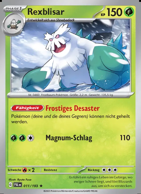 Image of the card Rexblisar