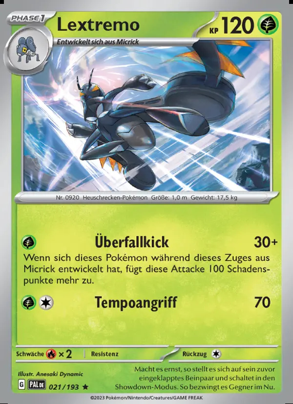 Image of the card Lextremo