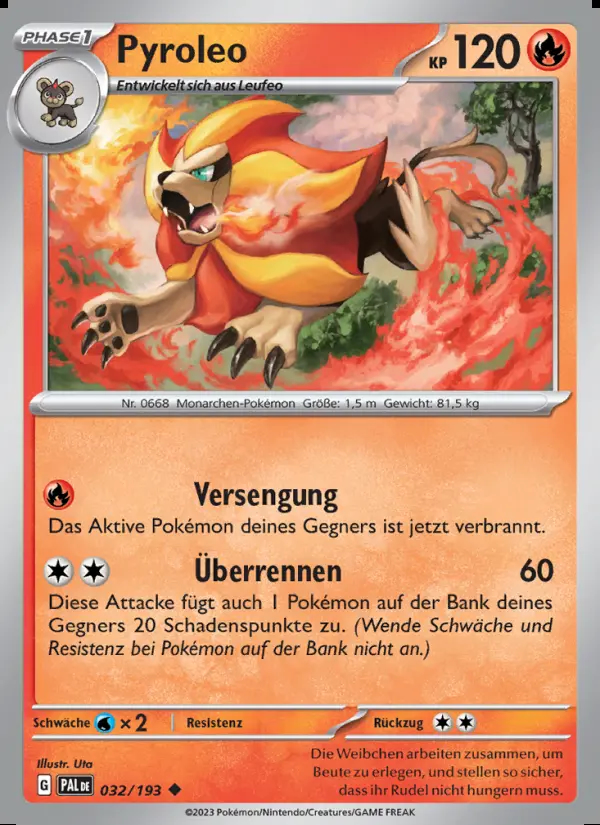 Image of the card Pyroleo