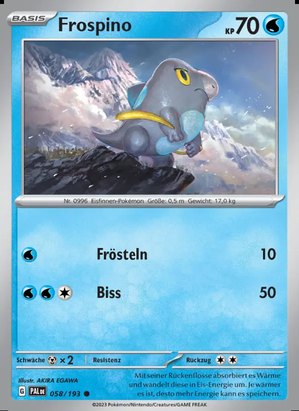 Image of the card Frospino