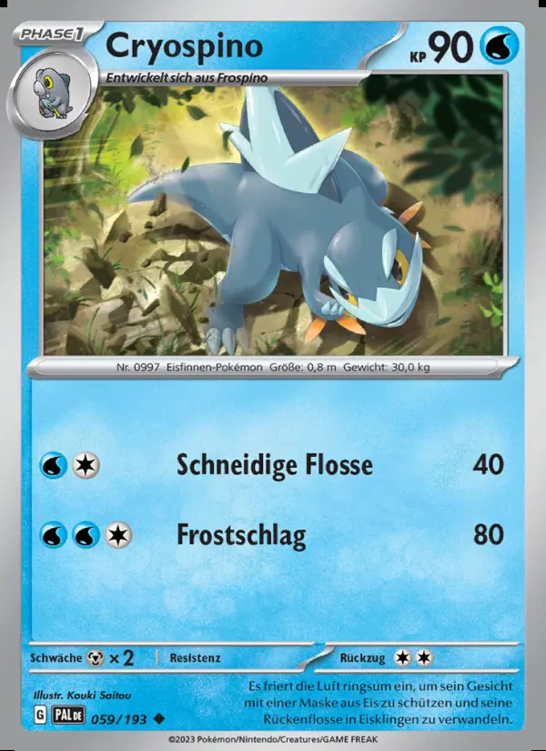 Image of the card Cryospino