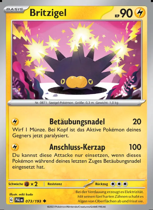 Image of the card Britzigel