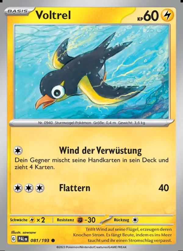 Image of the card Voltrel