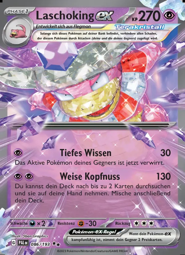 Image of the card Laschoking-ex