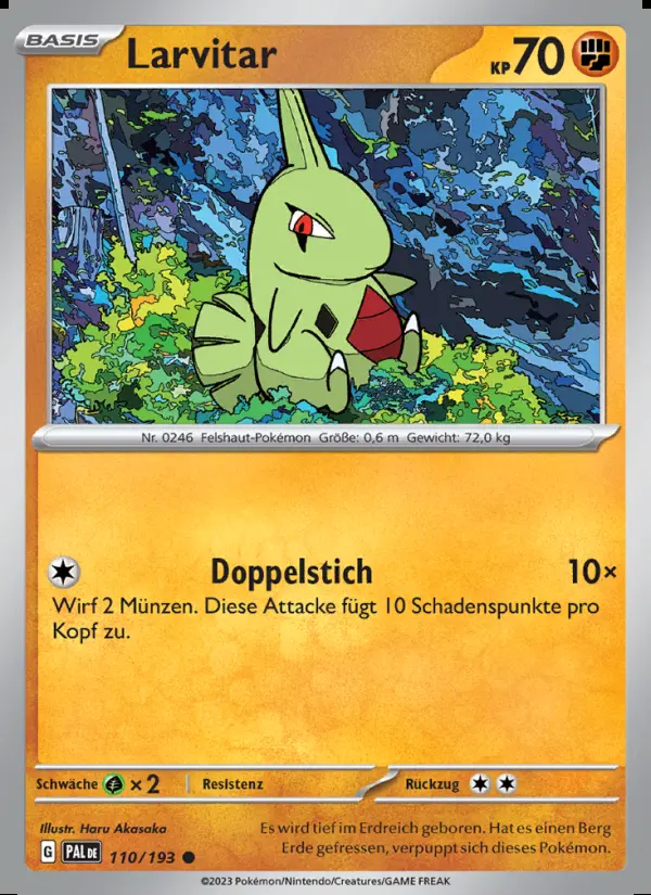 Image of the card Larvitar