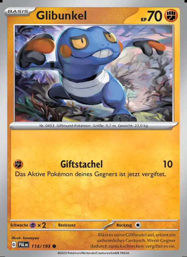 Image of the card Glibunkel