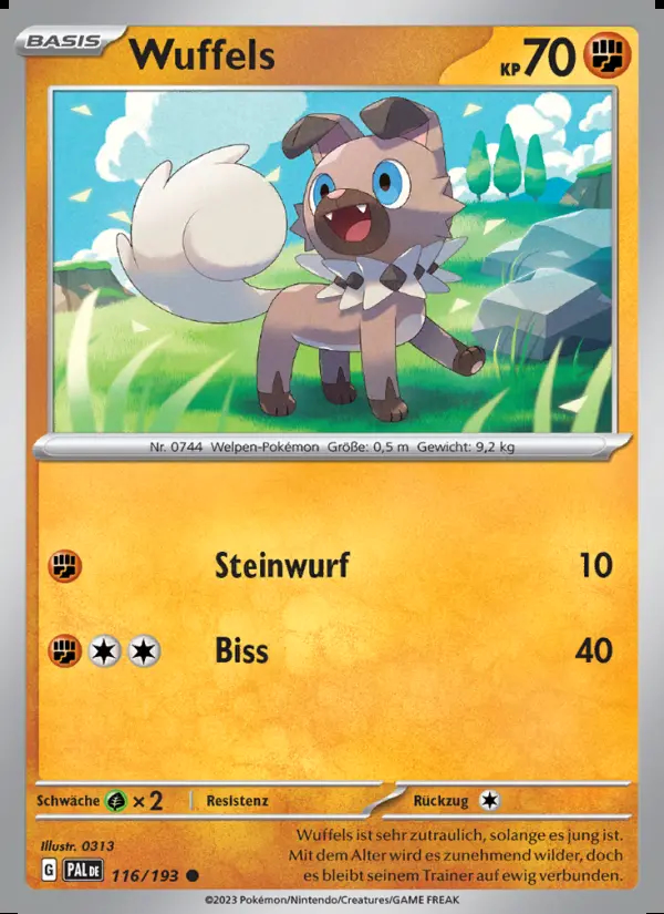 Image of the card Wuffels