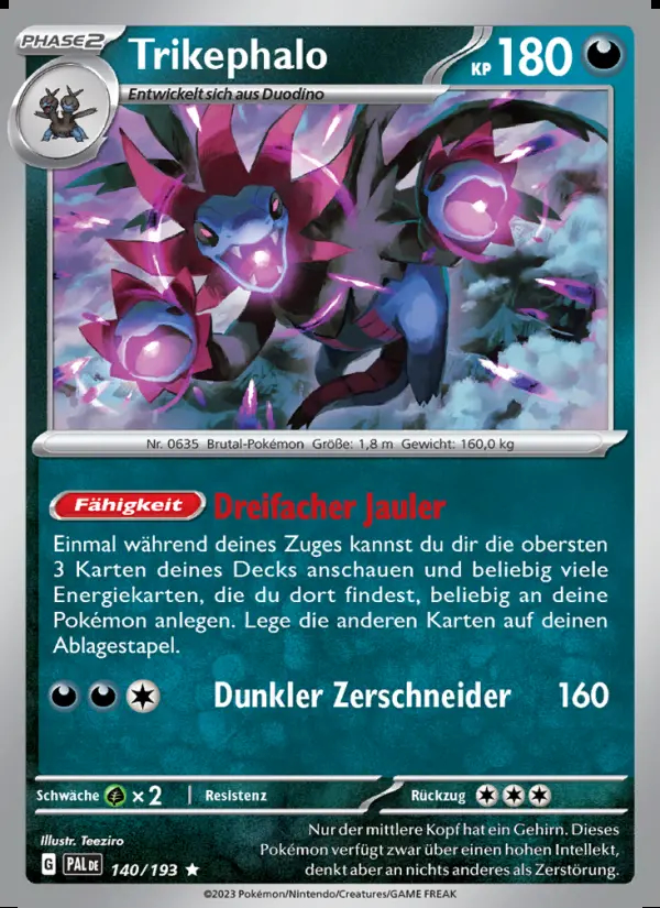 Image of the card Trikephalo